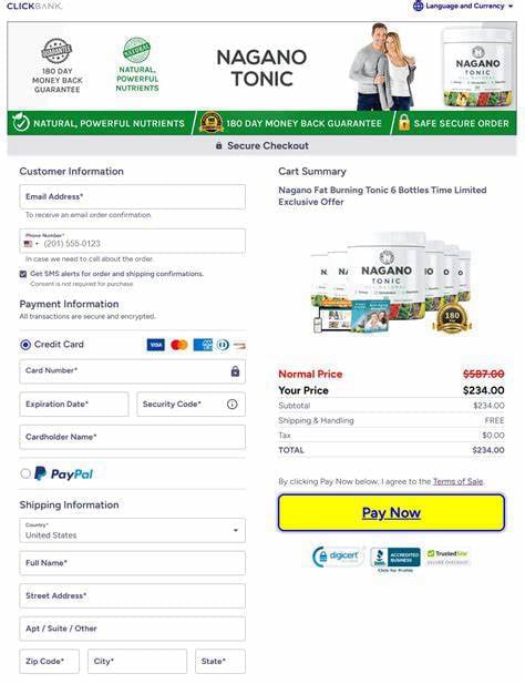 Nagano Tonic- Secure Page